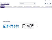 Tablet Screenshot of luvundlee.com